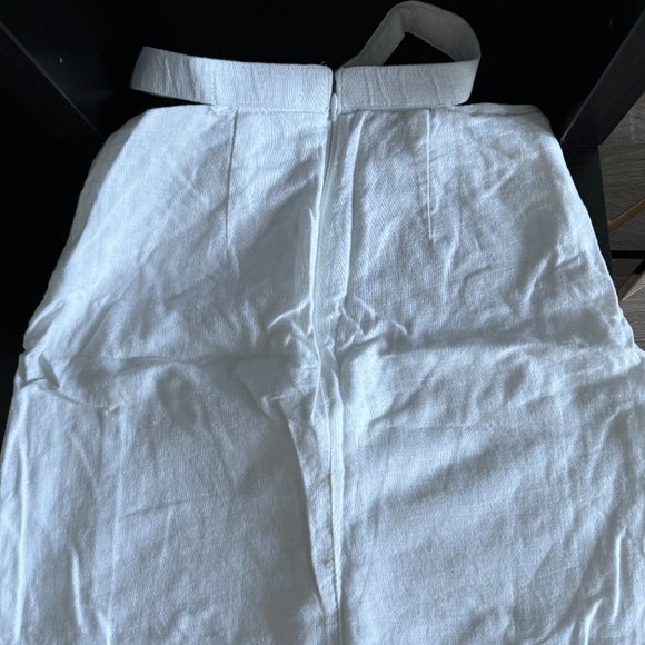 Abercrombie white linen criss-cross skirt size XS - Picture 5 of 5